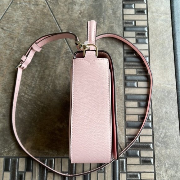Kate Spade Staci Square Crossbody Chalk Pink - Picture 4 of 16